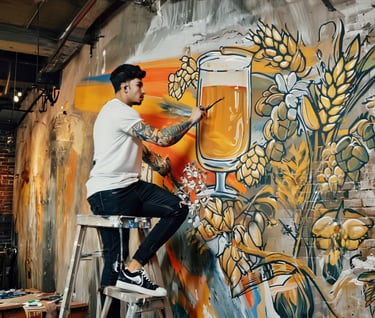 Mural cerveceria