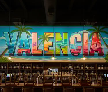 murales para restaurantes