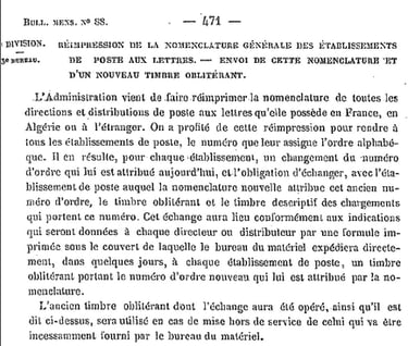 Bulletin mensuel ° 88 de décembre 1862