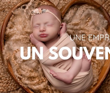 empreinte bébé décoration