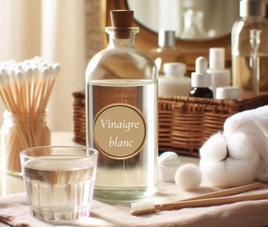 Démaquillant au vinaigre blanc