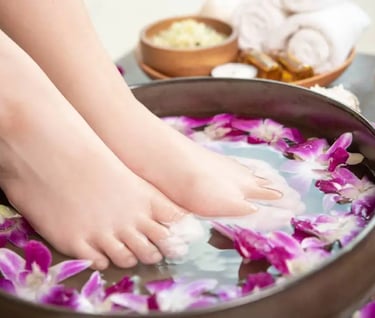 Exfoliant pour les pieds au Marc de café