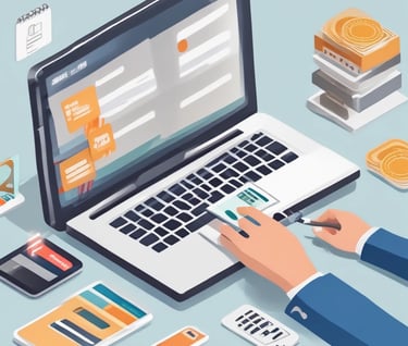 a person holding an iphone with a credit card in their hand