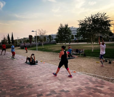 Entrenamiento Grupal en El Cañaveral