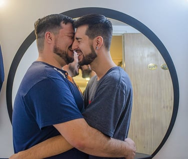 novios en el hotel Fundaemfa