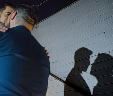 Antes de ir a la fiesta, en el Hotel Fundaemfa