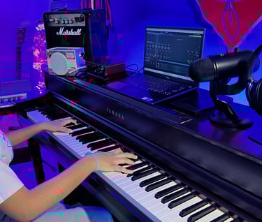 Shreyashi Tripathy Piano Home Studio
