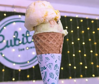 Helado - combinación de sabores