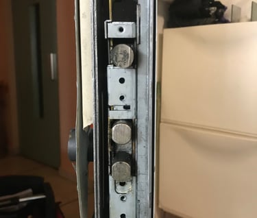 mécanisme de porte blindée Fichet