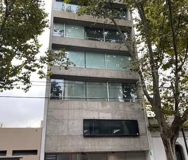 Fachada del edificio donde está ubicado el proyecto Humboldt de Basenses en CABA