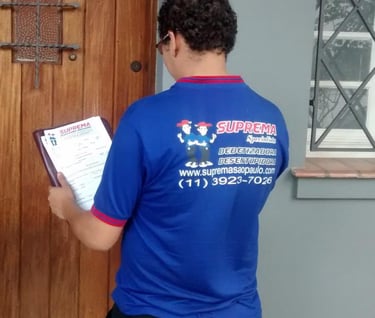 funcionário da Suprema Desentupidora