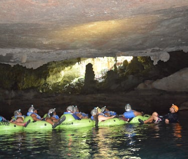 Cenote at the Crystal Cave with Jaguar Paw 