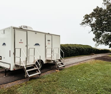 luxury bathroom rentals, luxury restroom rentals, luxury rental bathrooms