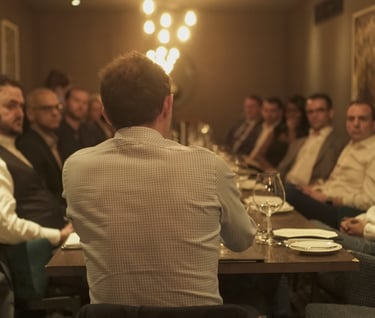 A strategy meeting with Developers Boardroom