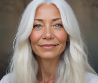 woman wearing black scoop-neck long-sleeved shirt