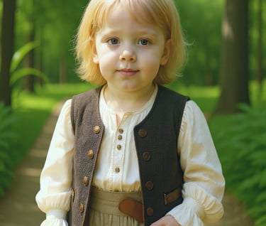 Little Joshua Chaffield, an innocent child in the midst of vampires.