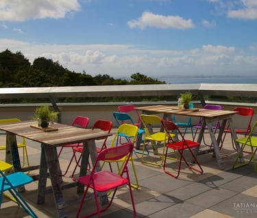 Roof top events Venue Hire Titirangi Auckland