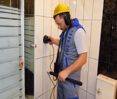 فني كشف تسربات المياه بالرياض شركة البيت للمقاولات