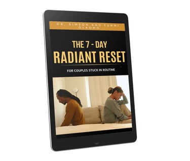 a tablet with a tablet displaying the 7 day program