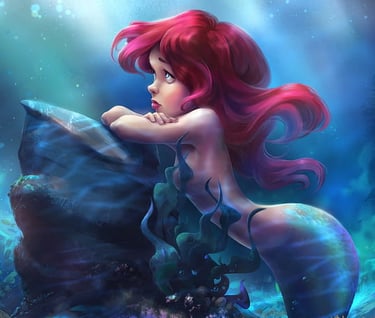 Mermaid sadness bloodybloom