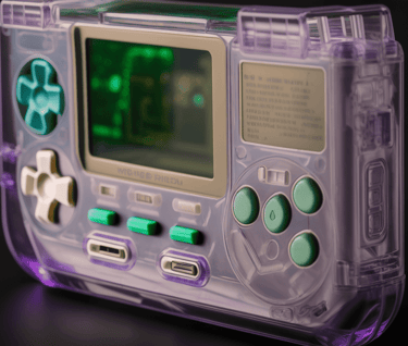 Transparent colored plastic Illustration in the style of Y2K Aesthetic