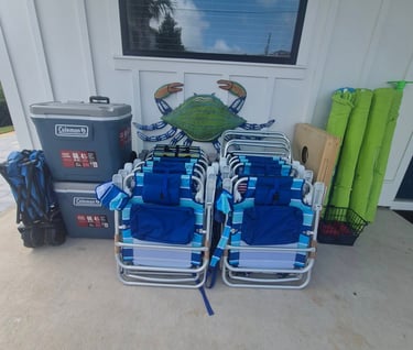 beach chair rentals Miramar Beach Florida Sweet Escape Rentals