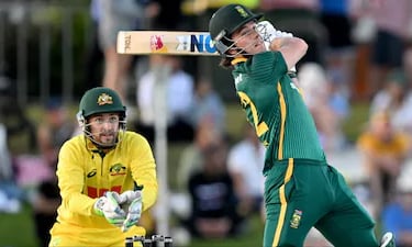 travis head prenelan subrayen run out dewald brevis six australia south africa odi 2025