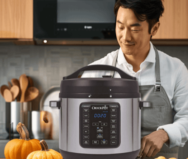 a man in a kitchen preparing to cook