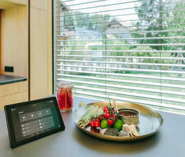 Supervision installation connectée avec une tablette