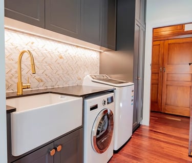 New renovated laundry