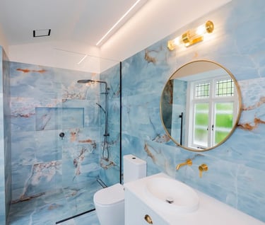 magazine worthy bathroom