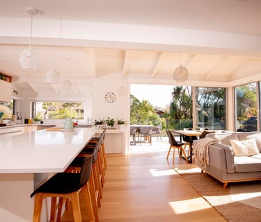 Open plan home renovation