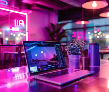 alt="diseño web y experiencia de usuario para el blog IA LAB STUDIOS">