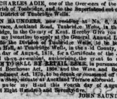 Auckland Road, Tunbridge Wells, Kent