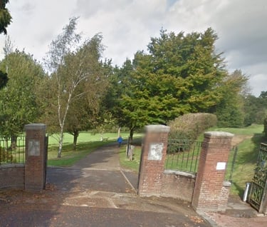 Hilbert Recreation Ground Entrance, Tunbridge Wells TN2 3SF