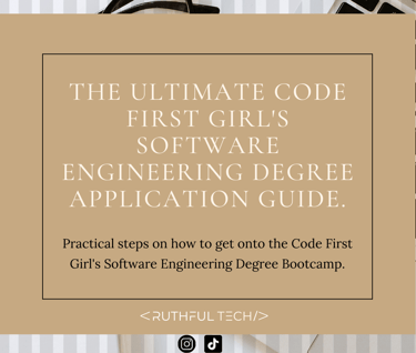 Code Fisrt Girls Application Guide blog post
