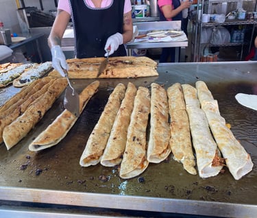 The best machetes at one of the best places for Oaxacan food (Oaxaca) in Mexico City (CDMX).