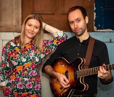 Stylish Live Wedding Music Duo in North Wales | Han & Stu
