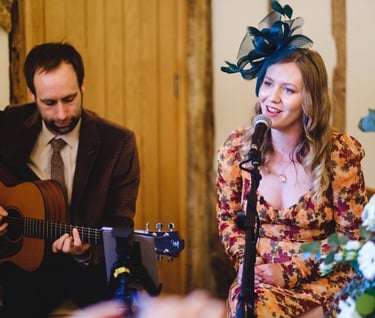 Live Wedding Music Duo Acoustic Ceremony in North Wales | Han & Stu