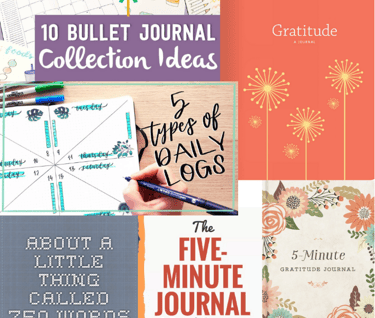 screenshots of different journal types that are popular for its strategy