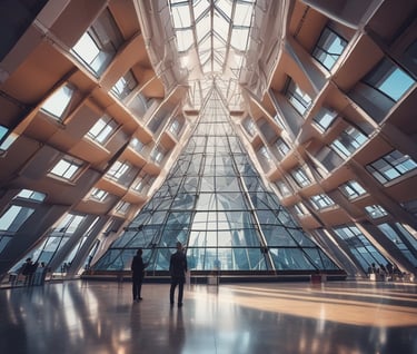 gray concrete wall inside building