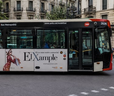 Hacer Publicidad en Autobuses en Barcelona