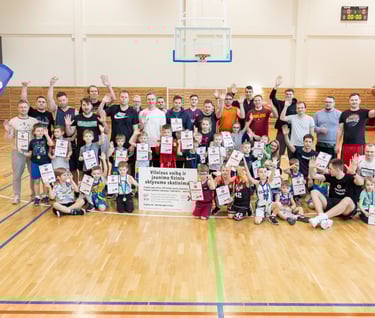 BSA sporto žaidynių šventė Pašilaičių bendruomenei