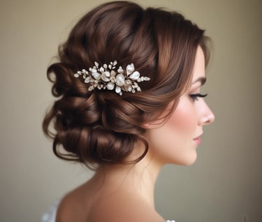 woman in black blazer with brown hair