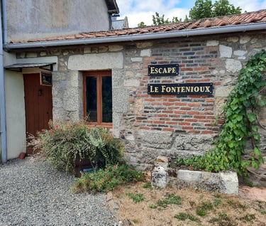 L'extérieur de la salle d'évasion