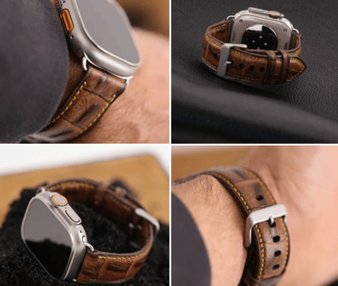 Personalized Leather Gift Apple Watch Band