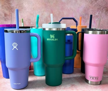 Personalized Reusable Drinkware Sustainable Event Activation with Stanley