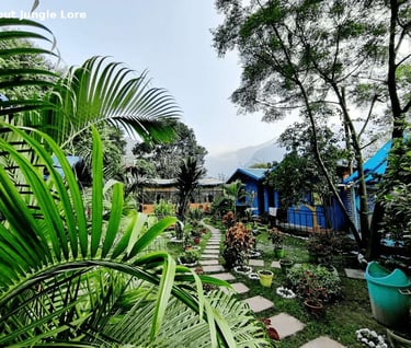 Jungle Lore Resort overview with natural surroundings in Rishikesh