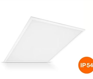 a white paneled LEDVANCE light fixture with a white background