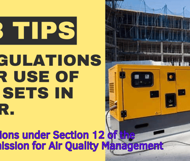 Directions under Section 12 of the Commission for Air Quality Management in National Capital Region 